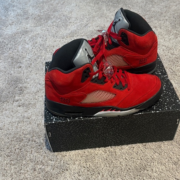 Jordan Other - Jordan Red and Black Sneakers